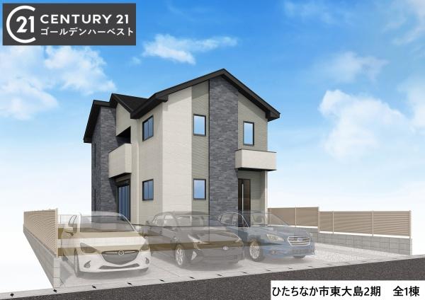 ケイアイリガーレ　ひたちなか市東大島2期　全1棟