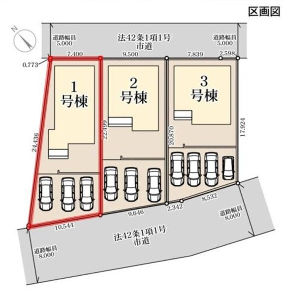リーブルガーデン　水戸白梅3期　1号棟