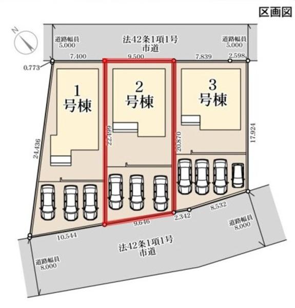 リーブルガーデン　水戸白梅3期　2号棟