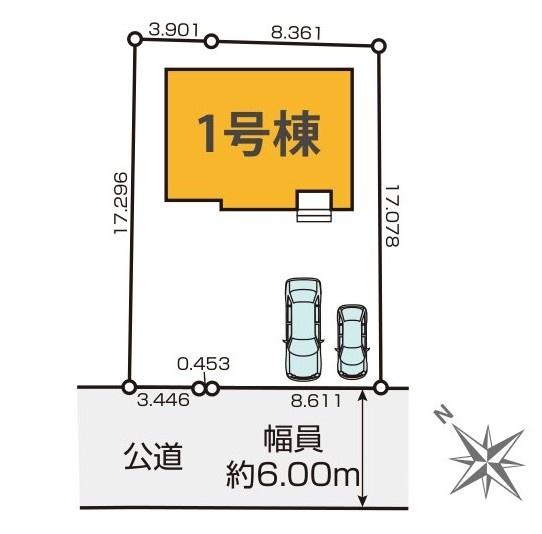 ケイアイテラス　ひたちなか市東石川1期　全1棟
