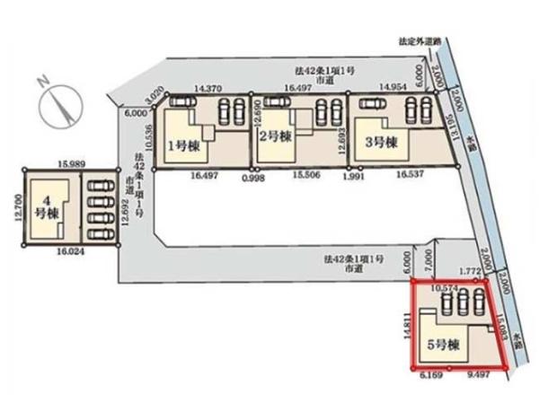 リーブルガーデン　ひたちなか足崎21期　5号棟