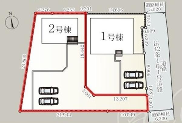 Cradlegarden常陸太田市瑞龍町第1　2号棟
