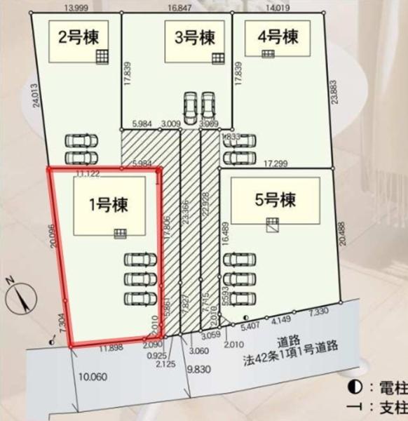 Cradlegarden那珂市瓜連第15　1号棟
