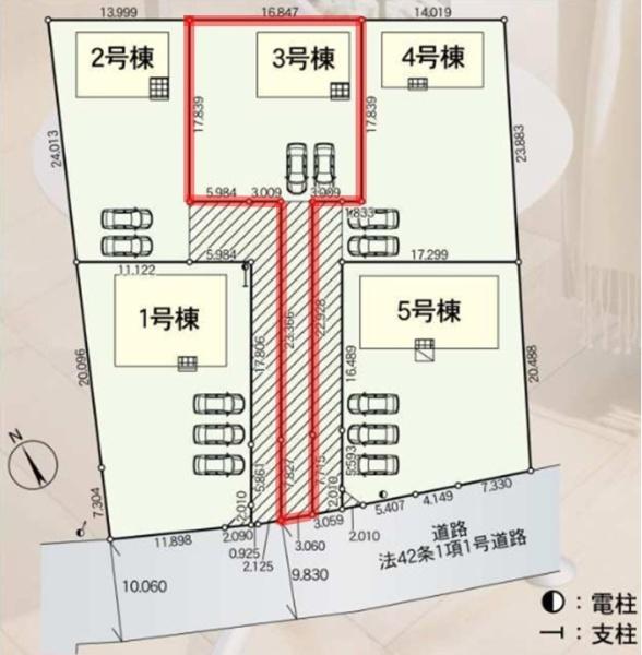Cradlegarden那珂市瓜連第15　3号棟