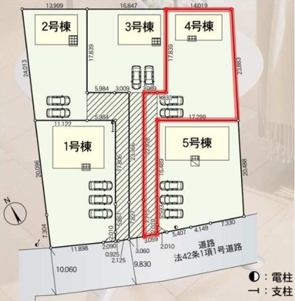 Cradlegarden那珂市瓜連第15　4号棟