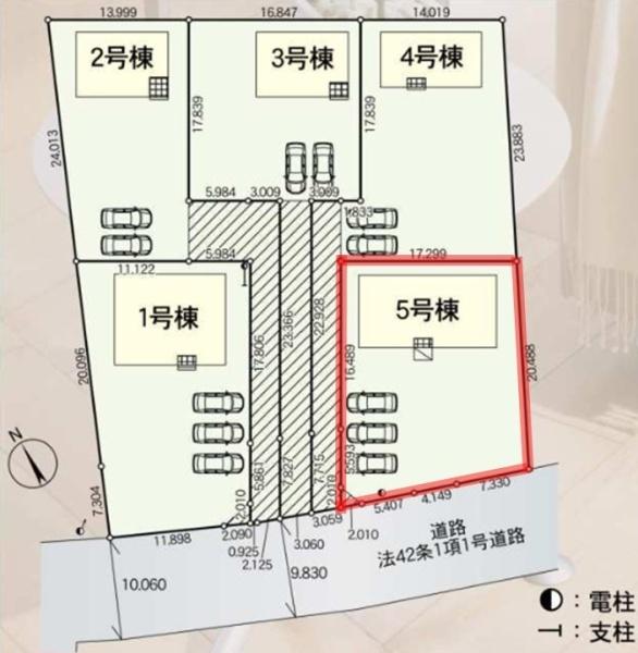 Cradlegarden那珂市瓜連第15　5号棟