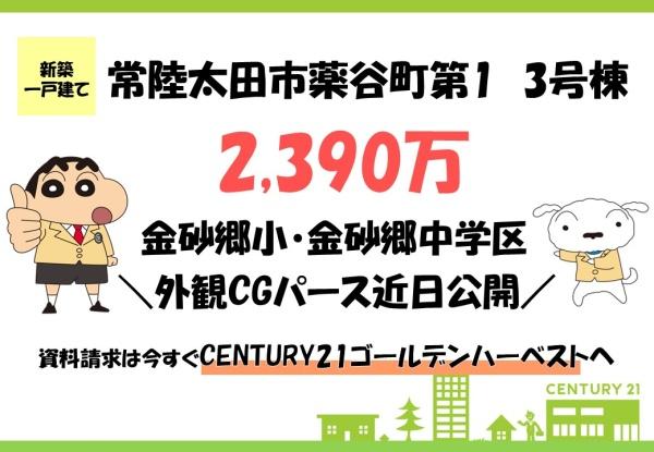 Cradlegarden常陸太田市薬谷町第1 3号棟