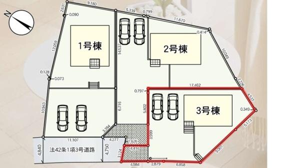 Cradlegarden常陸太田市薬谷町第1　3号棟
