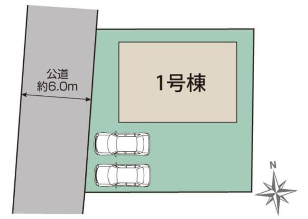 ブルーミングガーデン　水戸市千波町6期　全1棟