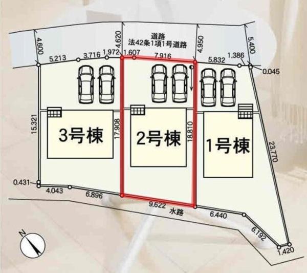 Cradlegarden水戸市元吉田町第24　2号棟