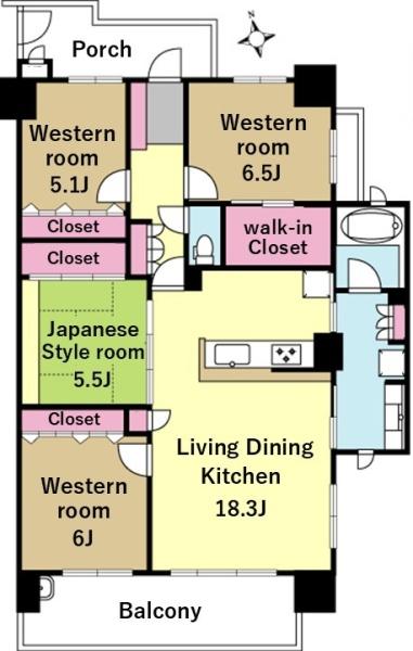 サーパス千波中央　5F