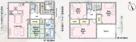 Cradlegardenひたちなか市田彦第6　1号棟