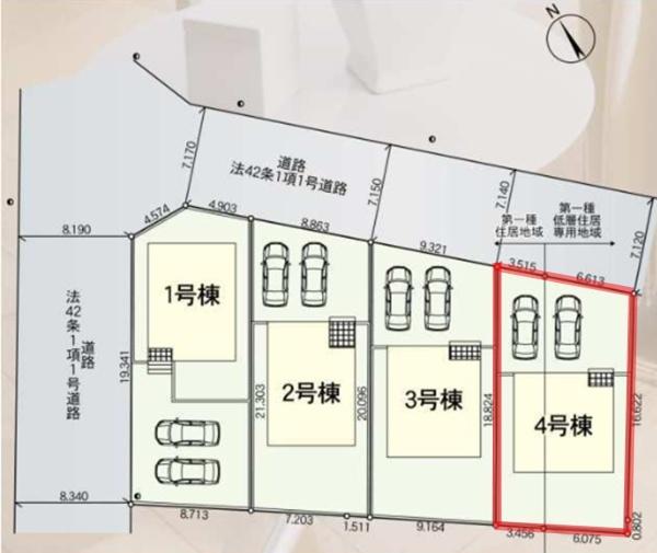 Cradlegarden水戸市吉沢町第6　4号棟
