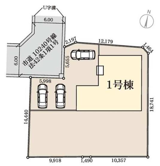 リーブルガーデン　常陸大宮市抽ヶ台町第9　1号棟