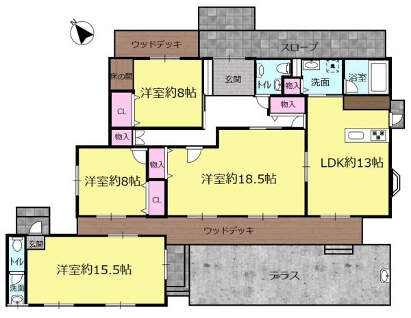 2015年新築大きな平屋住宅　西尾市南中根町