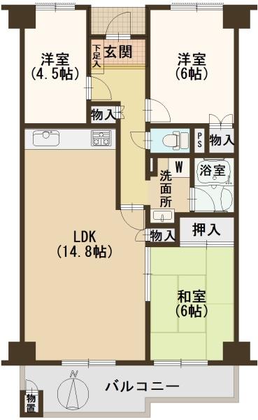 東急ドエル奈良パークビレジ４号棟