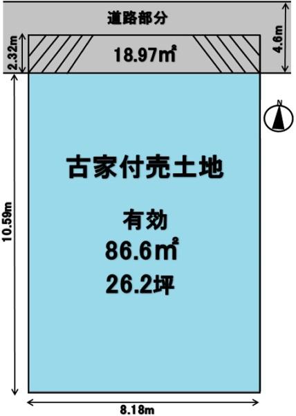 大和郡山市野垣内町の売土地