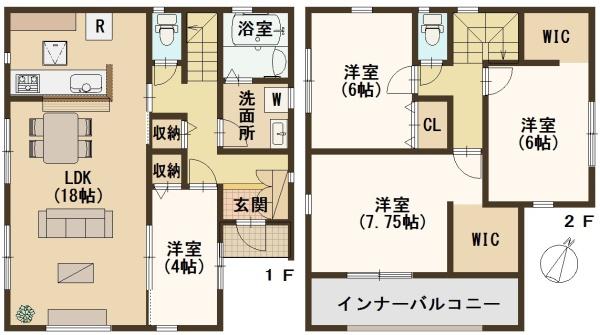 大和郡山市満願寺町の新築一戸建