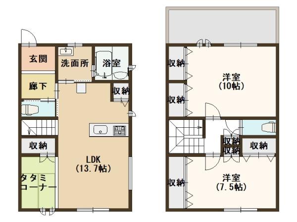 天理市川原城町の中古一戸建て