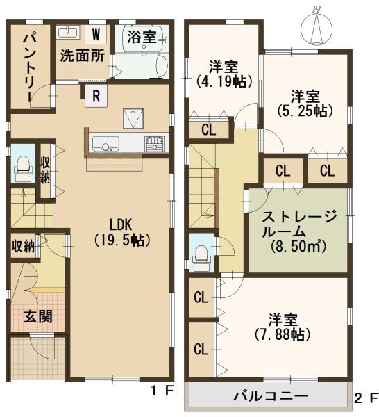 大和郡山市北郡山町の新築一戸建