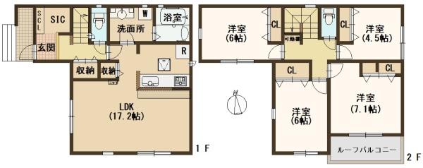 大和郡山市北郡山町の新築一戸建