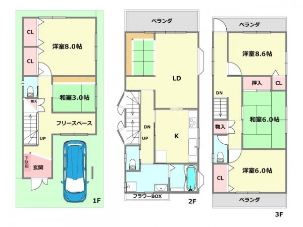 尼崎市武庫之荘9丁目中古戸建