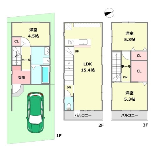 尼崎市稲葉元町3丁目新築戸建て