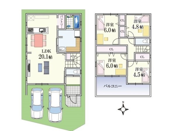 尼崎市西難波町1丁目新築戸建て
