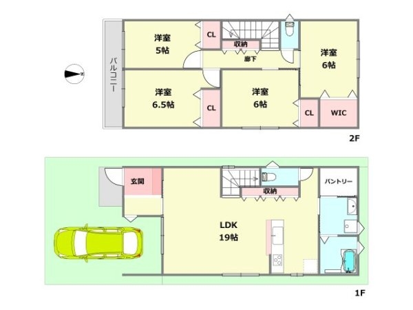 尼崎市道意町６丁目の中古一戸建て