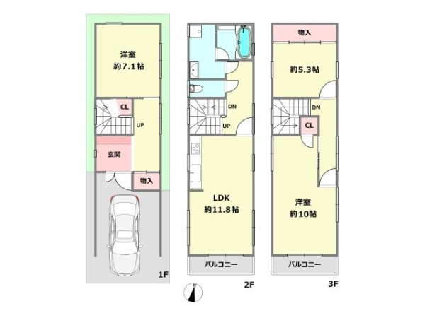 尼崎市次屋２丁目の中古一戸建て
