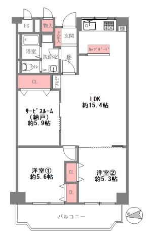 サンハイツ武庫之荘1号棟