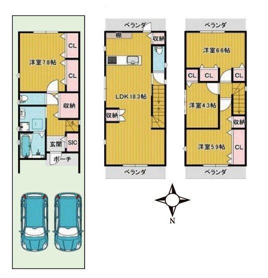尼崎市西難波町６丁目の中古一戸建て