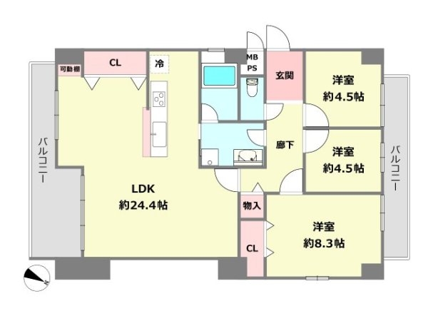 日商岩井芦屋ガーデンヒルズC棟