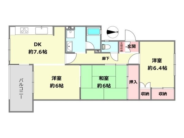 ジークレフ大庄１号棟