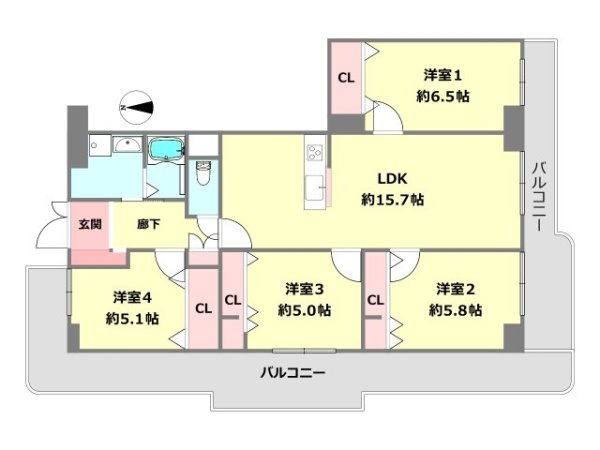 パレス南塚口壱号棟