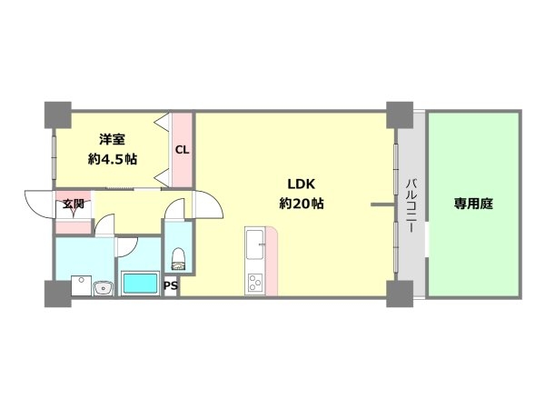 パレス南塚口弐号棟