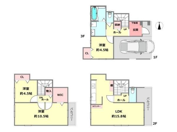 尼崎市杭瀬北新町３丁目中古戸建