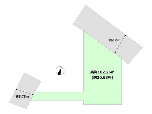 宝塚市鹿塩1丁目建築条件付き売り土地