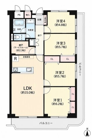 サンハイツ武庫之荘３号棟