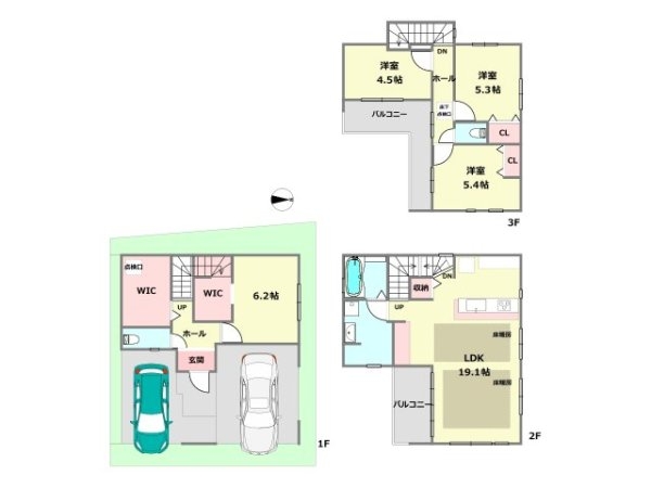 尼崎市西立花町5丁目　新築一戸建て