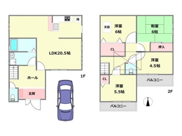 尼崎市久々知西町２丁目の中古一戸建て
