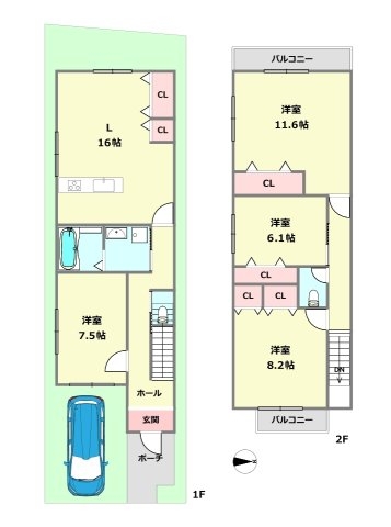 尼崎市久々知３丁目中古戸建