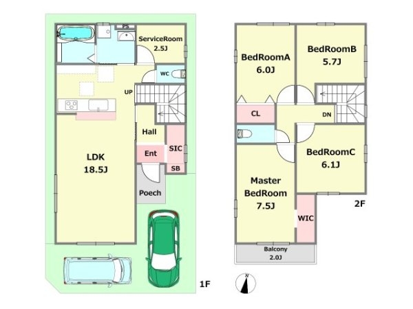 テラシエ宝塚市末成町2期　全5区画