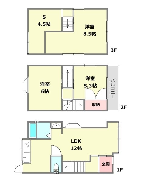 尼崎市大庄北５丁目の中古一戸建て