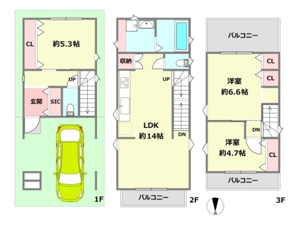 尼崎市上ノ島町2丁目新築戸建て