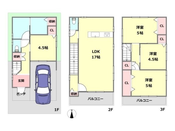尼崎市稲葉荘１丁目新築一戸建て
