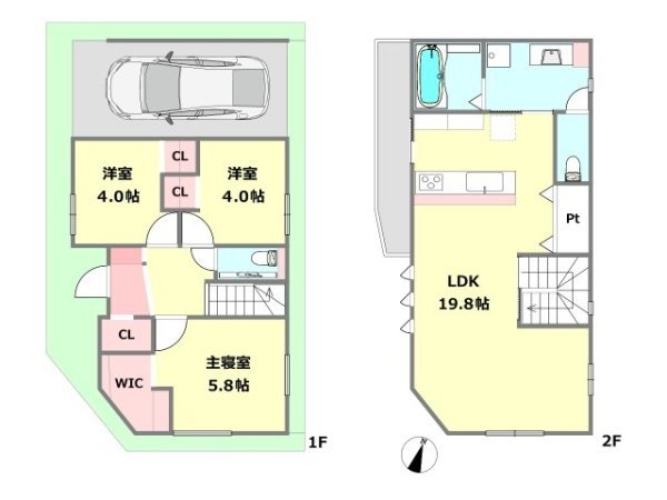 尼崎市西昆陽３丁目新築一戸建て