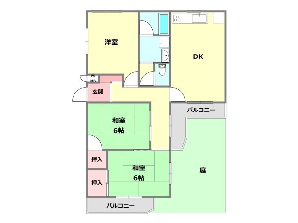 ドエル南塚口B棟