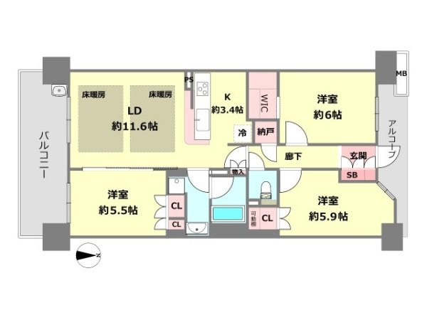 クラッシィハウス尼崎GRANDPLACE
