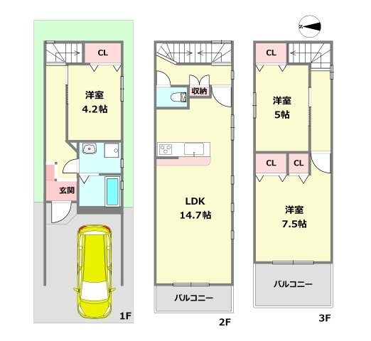 尼崎市大庄北5丁目新築一戸建て